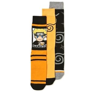 Naruto socks 3 pack